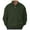 A-Dark Green22, variant on XIAOCHA Sweatshirt for Men Loose Polo Collar Solid Color Top Soft Casual Classic Office Sweatshirts