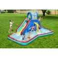 thumbnail image 2 of H2OGO! Bestway 8'10" Waterfall Waves Mega Kids PVC Polyester Inflatable Water Park, Children Ages 5+, 2 of 5