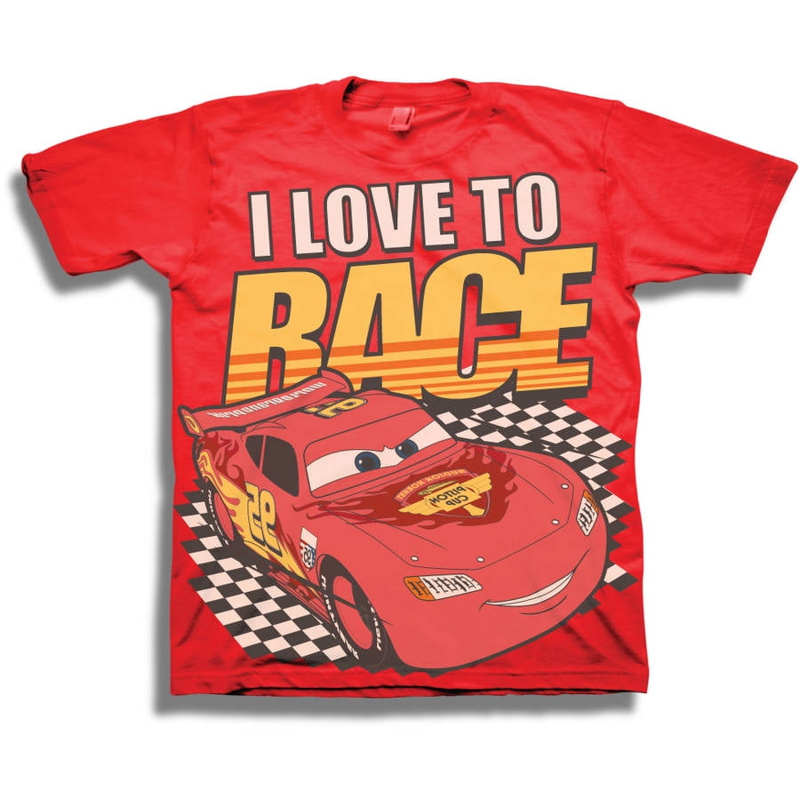 Disney Pixar Cars Disney Pixar Cars "I Love to Race" Boys