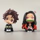 thumbnail image 3 of FIGURA DE ACCIÓN DE Demon Slayer para niños, juguete de Anime de 10cm, Nezuko, Tanjirou, Zenitsu, Inosuke, Kyoujurou, Kanawo, regalo de cumpleaños y Navidad, 3 of 4
