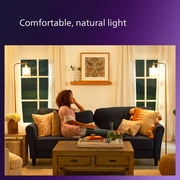 Philips Ultra Definition LED 60-Watt A19 Light Bulb, Frosted Daylight, Dimmable, E26 Base (4-Pack)