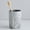 Grey Marble, variant on Toothbrush Holder - Ceramic Toothbrush Holder for Bathrooms