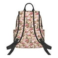 thumbnail image 2 of Naloa Rose Flowers Print Lightweight DayBackpack Suitable for school, work, shopping, travel, etc., 2 of 5