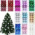 thumbnail image 5 of Adornos colgantes con purpurina, bolas navideñas, decoración para el hogar, adorno para el árbol de Navidad, 5 of 5
