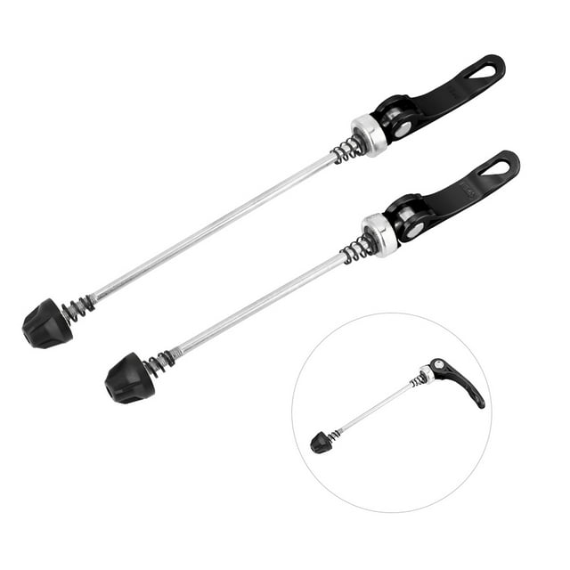 Quick Release Skewer Set, 1 Pair Mountain Bike Skewers Road Bicycle Quick Release Front Rear Axle Skewer Set Bike Axle Skewer Wheel Hub