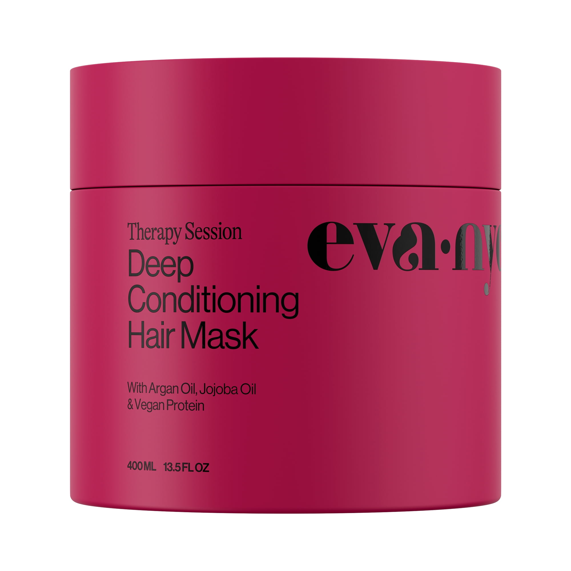 Eva NYC Therapy Session Deep Conditioning Hair Mask Vegan Protein, Jojoba +Argan Oil, 13.5 fl oz