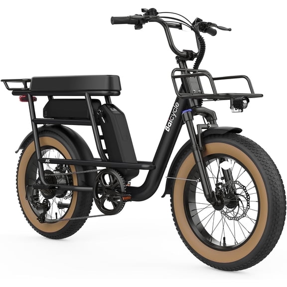 GSPEED A15 Ebikes for Adults,1800W Peak Motor 48V 26Ah Dual Removable Battery ,28 MPH,160mi Range, 20" Electric Bicycle,White.