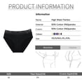 thumbnail image 2 of Ropa interior para mujer, bragas de bikini de algodón, bragas de encaje suaves, bragas de cintura baja, bragas completas elásticas para mujer, 2 of 5