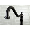 thumbnail image 3 of Kingston Brass GSY7705ACLSP American Classic Single-Handle 2-or-4 Hole Deck Mount Kitchen Faucet with Side Sprayer in Oil Rubbed Bronze, 3 of 7
