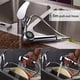 thumbnail image 4 of Grifo de cocina extensible con ducha y grifo mezclador para lavabo, 4 of 5