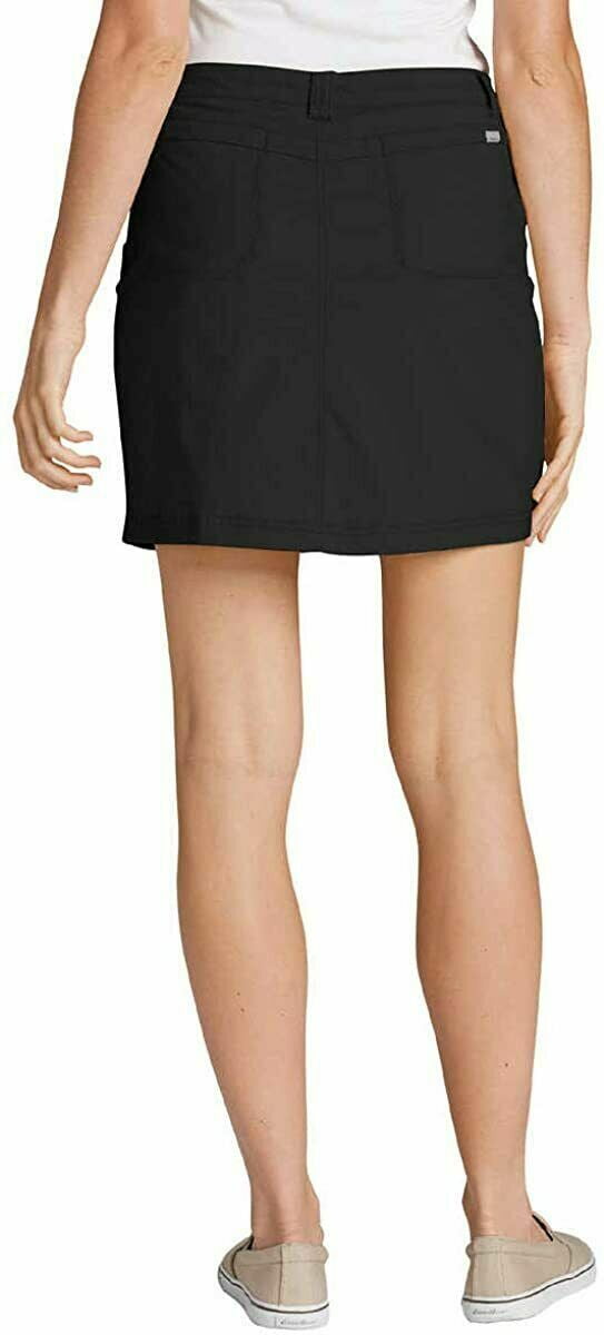 Eddie Bauer Women's Adventurer 2.0 Skort - Black, Size 10, Polyester Pull-On Active Skort