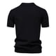 thumbnail image 4 of pstuiky camisetas para hombre, Suéter informal de manga corta con cuello vuelto, cómodo y liso para hombre camisas casuales para hombre l, 4 of 4