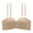 Light yellow, variant on Miorin Under $2 Women's Push-Up Bra Wireless Seamless Padded Everyday Bra with Adjustable Straps and Front Keyhole Detail – Comfortable Smooth Cup Bras for Women