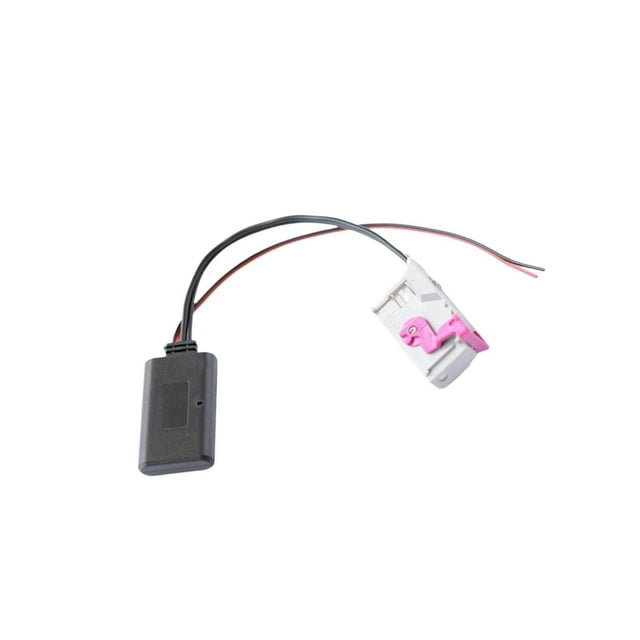 Adaptateur Audio Bluetooth 5.0 Stéréo Réduction de Bruit Navigation 32 Broches pour Audi A3 A4 A6 A8 Rns-E Sans Micro