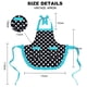 thumbnail image 2 of Delantal de cocina Dinheiro para mujer con bolsillo, delantal de cocina para mujer, lindo delantal, aproximadamente 62*72 cm, 2 of 5
