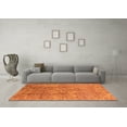 thumbnail image 3 of Ahgly Company Indoor Rectangle Oriental Orange Industrial Area Rugs, 8' x 12', 3 of 4