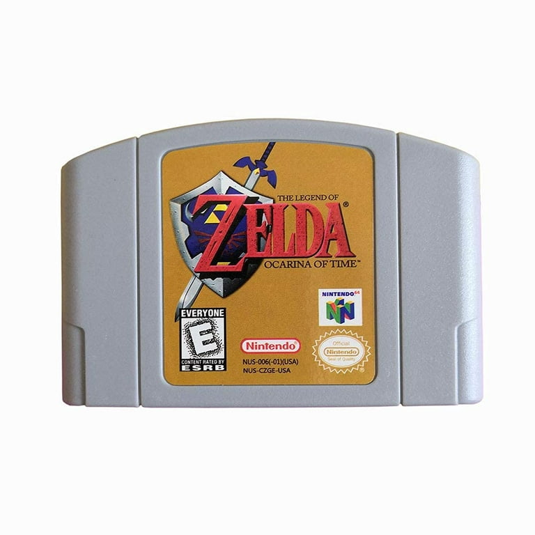 Nintendo 64 Game Cartridge: The Legend Of Zelda Ocarina Of Time
