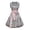 Silver, variant on Women's German Dirndl Dress Traditional Bavarian Oktoberfest for Festival