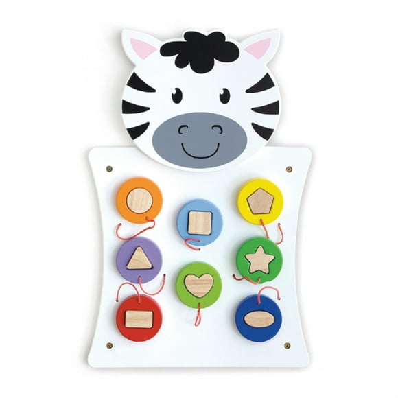 Learning Advantage CTU50681 Match Shapes Wall Panel Zebra