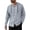 Grey, variant on Men’s Hooded Long Sleeve T-Shirt Solid Color Cotton Linen Casual Spring Summer Top