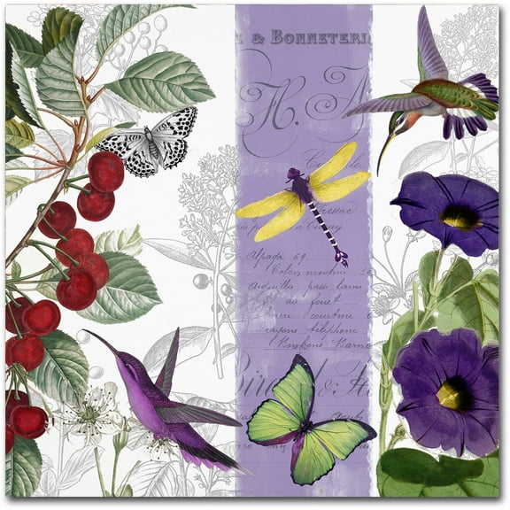 Trademark Fine Art "Cherry Picked I" Canvas Art by Color Bakery