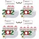 thumbnail image 5 of Kit de Adornos de Navidad Personalizados 2020, Nombre de Miembros de la Familia Personalizados Colgantes de árbol de Navidad Decoraciones Navidad, Regalo Creativo. Afortunado Sencillez, 5 of 5