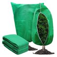 thumbnail image 2 of Plant Frost Protection Cover Reusable Thickened Nonwoven Fabric Bag for Shrubs and Small Trees Winter Insulation Barrier for Garden Plants, 2 of 4