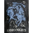 thumbnail image 4 of Terra & Sky Women's Plus Rodeo Nights Graphic Tee, Sizes 0X-5X, 4 of 5