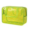 thumbnail image 1 of Bolsa de Cosméticos Estrella Grande Impermeable Verde de PVC Transparente RSRSLEII, 1 of 6