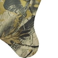 thumbnail image 4 of Northlight 21.5" Tree Print Camouflage with Pocket and White Cuff Christmas Stocking, 4 of 4