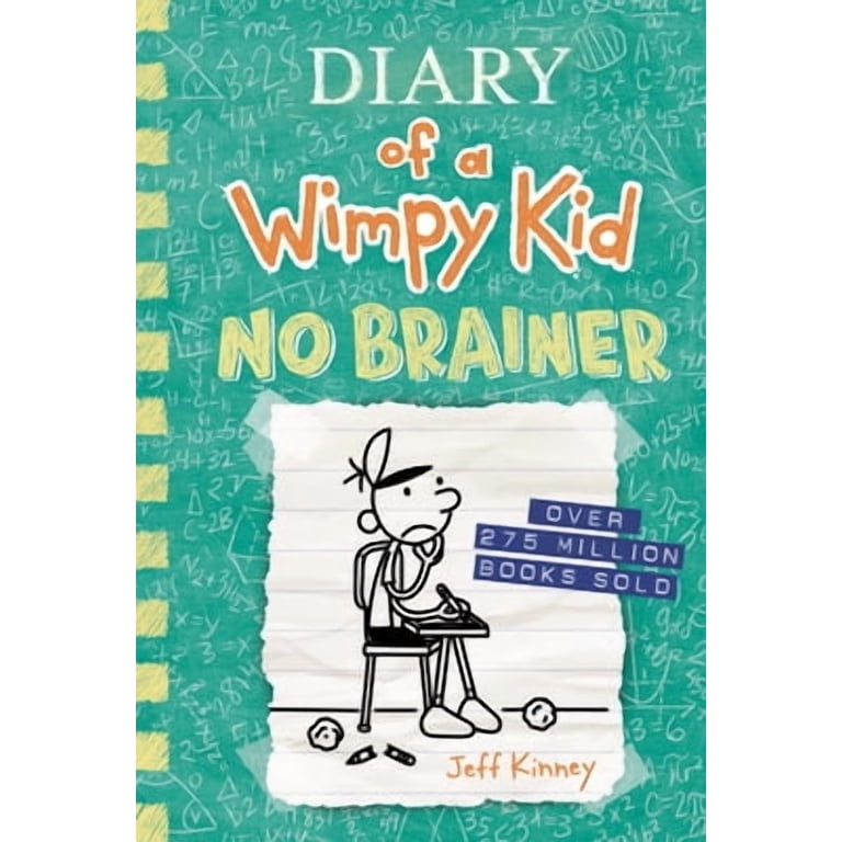 Diary Of A Wimpy Kid 18冊セット 洋書 ハードカバー Jeff Kinney's No Brainer - Diary of a Wimpy Kid Series, Book 18