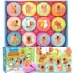 thumbnail image 1 of Set de 12 bombas de baño HAPGFS orgánicas para niños con juguete sorpresa, 1 of 7