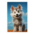 thumbnail image 2 of Naloa Blue Sky Cute Wolf Custom Puzzles Personalized Puzzle 1000 Pieces from Photo Custom Jigsaw Puzzle for Wedding, Graduation, (29.5×19.7in, Vertical), 2 of 9