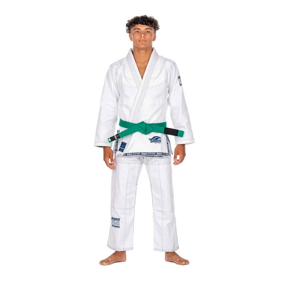 Fuji Kids Suparaito Brazilian Jiu Jitsu BJJ Gi - White (C00)