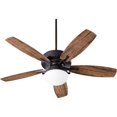 thumbnail image 4 of Quorum International 18525 Eden 52" 5 Blade Indoor Ceiling Fan with Light Kit, 4 of 5