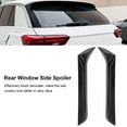 thumbnail image 3 of Rear Window Side Spoilers Left Right Block Rainwater Decorative ABS for A11 MK1 R TSI TDI 2017-2023, 3 of 7