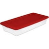 Sterilite 41 qt Storage Box, Set of 6
