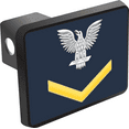 thumbnail image 1 of U.S. Navy Petty Officer 3rd Class Gold E-4 Hitch Cover, 1 of 1