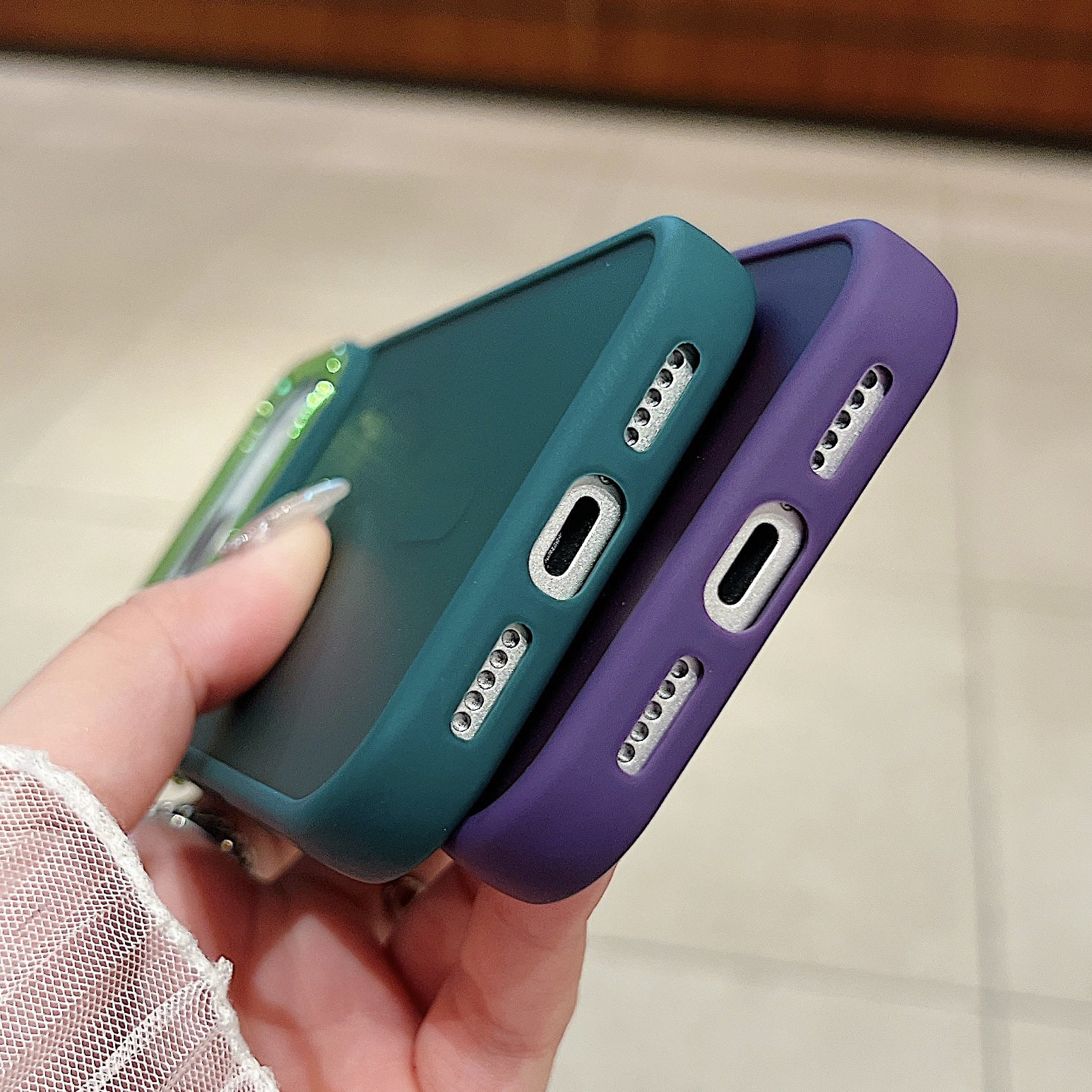 Magnetic Translucent Case for iPhone 17 Pro Max Compatible with MagSafe accessories For iPhone 17 Pro Max cases, compatible with MagSafe accessories.