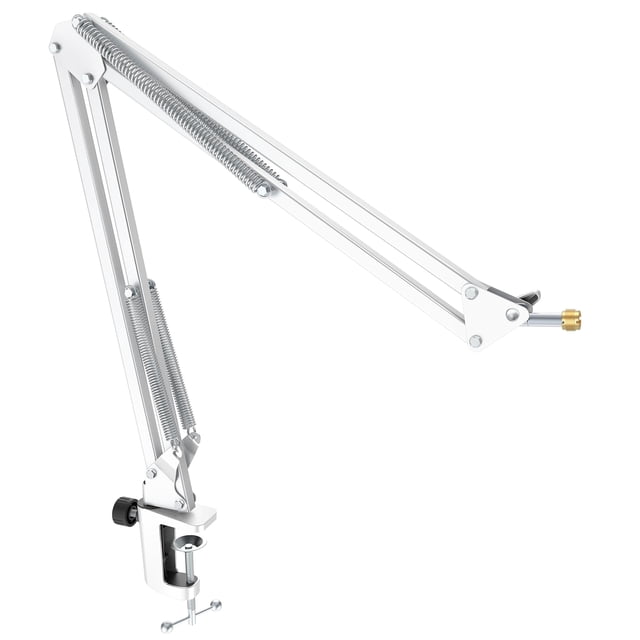 Soporte de brazo para micrófono FIFINE CS1 blanco para estudio doméstico
