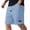 Sky Blue, variant on Mens Casual Sweat Shorts Waffle Elastic Waist Drawstring Summer Beach Shorts Moisture Wicking Sweatshorts