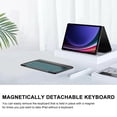 thumbnail image 3 of Funda con teclado SENGBIRCH para Samsung Galaxy Tab S9+ 12.4" Bluetooth, 3 of 7