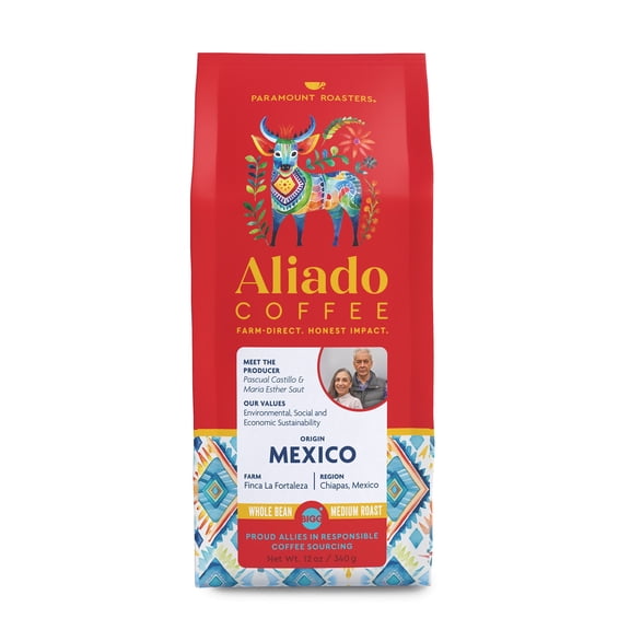 Aliado Farm-Direct Finca LaFortaleza 12oz Whole Bean Coffee