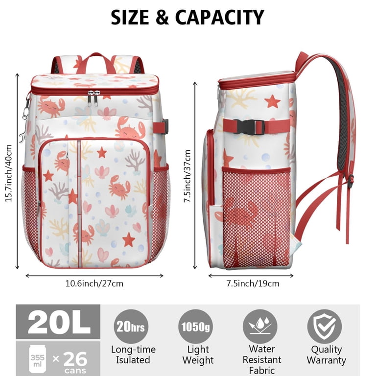 Insulated Cooler Backpack,Insulated Backpack Insulated Leak  display picture 2