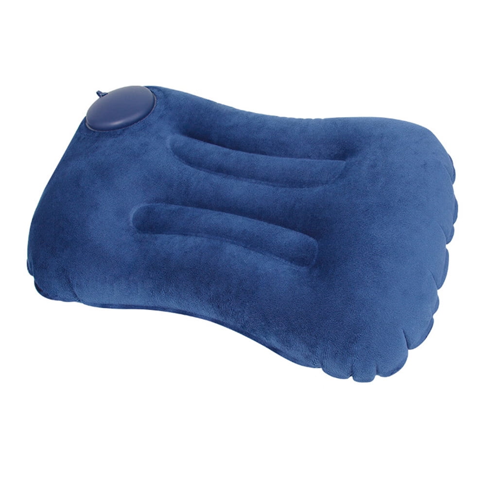 KLZO Inflatable Lumbar Travel Pillow for Airplane Back Support for