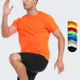 thumbnail image 2 of Camiseta deportiva de manga corta de secado rápido para hombre y mujer, camisetas para gimnasio, camiseta de entrenamiento, camiseta para correr, ropa deportiva transpirable para adolescentes, 2 of 5