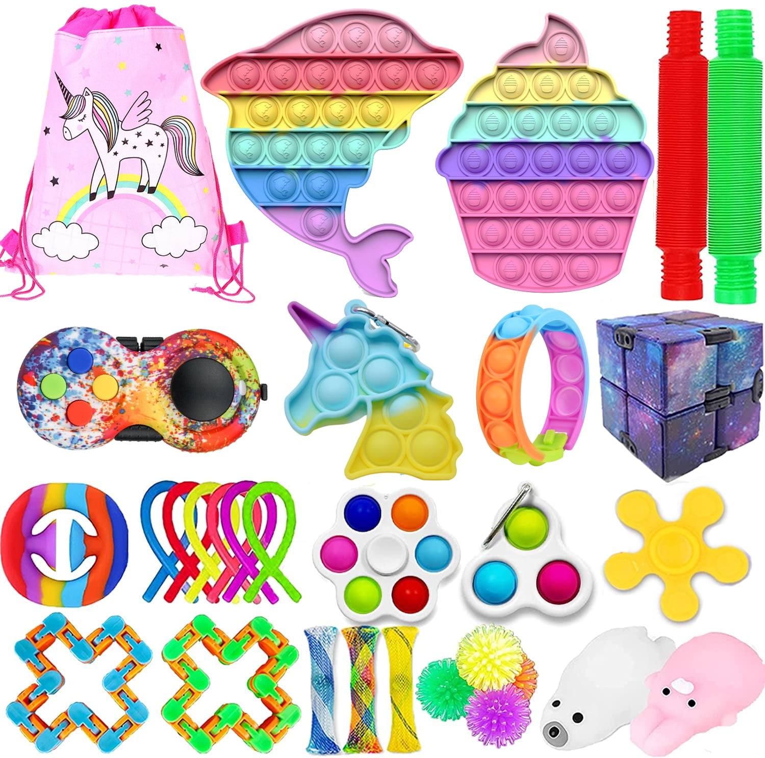 Fidget Toys Figets Toys Figetsss Toys Sets, Anxiety Autism to Stress Relief Sensory Fidgets Toys