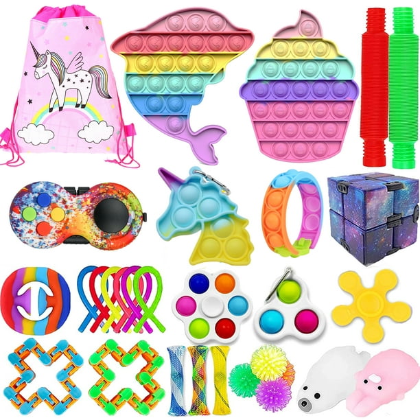 Fidget Toys Set Bundle Fidget Toys Sets, Anxiety Autism to Stress Relief Sensory Fidgets Toy