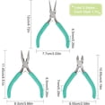 thumbnail image 2 of 3pcs Mini Jewelry Pliers Tool Set Professional Precision Pliers, 2 of 7
