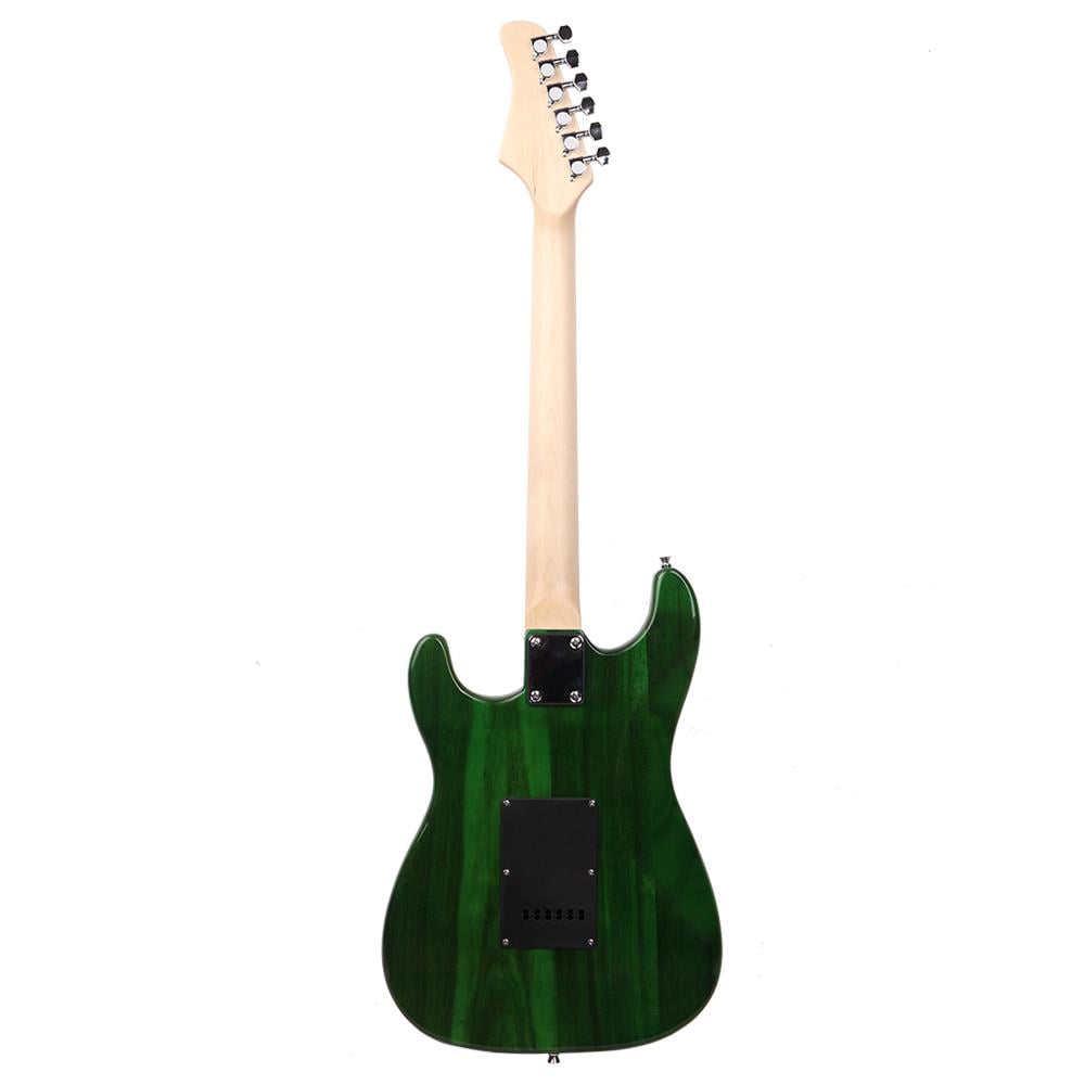 Ktaxon Electric Guitar with 15W Amplifier, Guitar Bag, Power Wire, Strap, Plectrum, Green